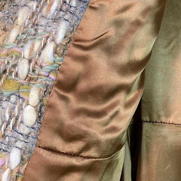 Vintage 50’s Paris Lilli Ann San Francisco wool tweed winter‎ coat. modern small - Picture 8 of 10